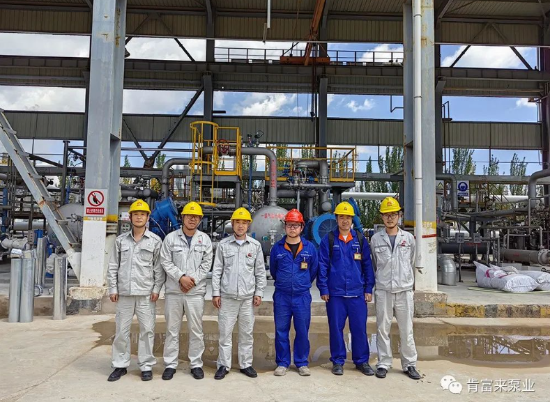 肯富來新一代大流量、高排壓的火炬氣串聯(lián)液環(huán)壓縮機